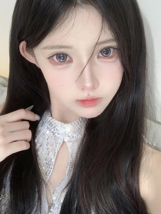 【大直径】EALLAGIRL-冰椰灰-14.5mm【年抛 0-800度 无525/575】 商品图13