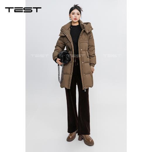 冬上新时尚气质温暖舒适长羽绒服2234118 商品图3