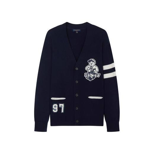 TeenieWeenie小熊男装毛针织衫男春季TNCK245101N 商品图1