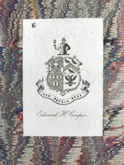 含藏书票！1821年 司各特诗集（卷3） 全真皮精装大32开 商品图2