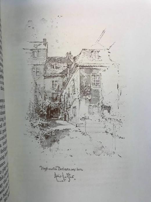 1903年 贝多芬传 14幅插图 漆布精装32开 商品图5