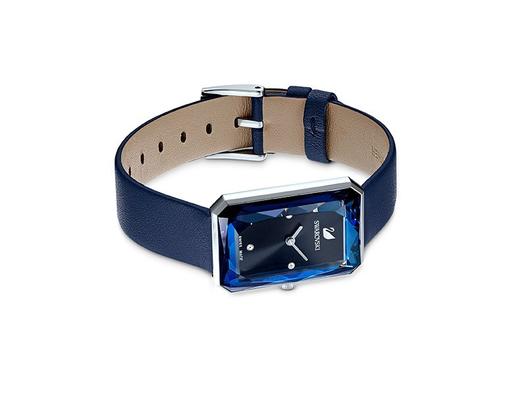 施华洛世奇(swarovski)知性几何造型手表 时尚女士皮带石英表 商品图3