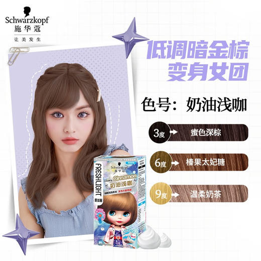 施华蔻 斐丝丽泡泡染发霜 商品图3