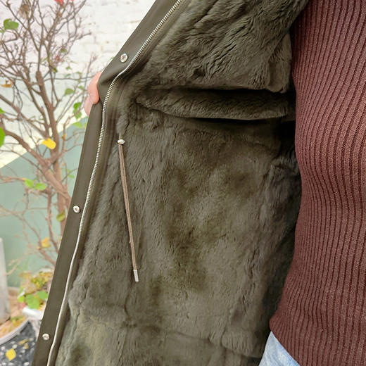 圣三利女装中长款派克服SL1941297 商品图3