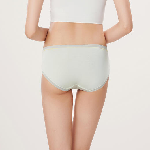 都市丽人健康木代尔系列纤柔绵内裤女人棉女士内裤低腰三角内裤LK43D7 商品图3