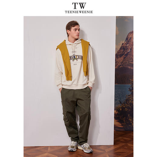 TeenieWeenie小熊男装时尚多口袋工装风休闲长裤TNTC246413R 商品图3