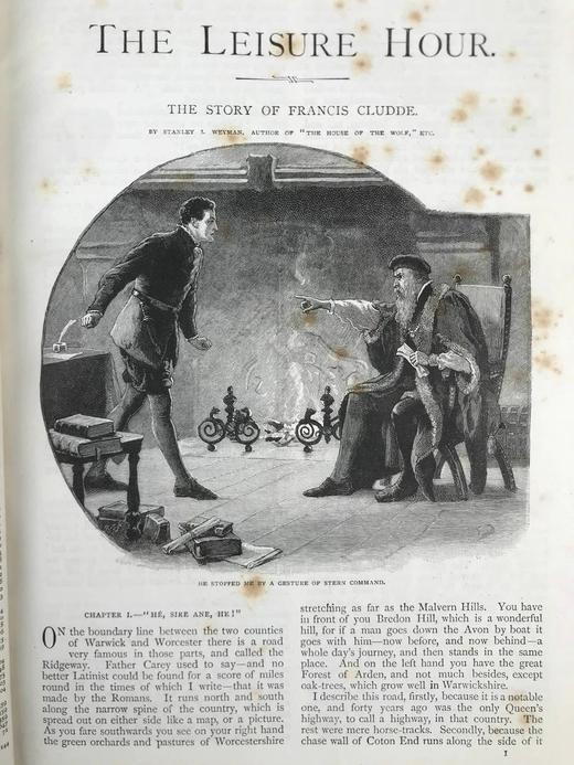 1891年 休闲时光杂志 数百幅插图 真皮精装16开 商品图4