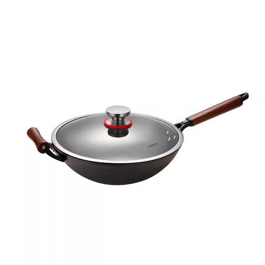 【积分好礼】欧美达氮化精铸铁传世铁锅套组 商品图5