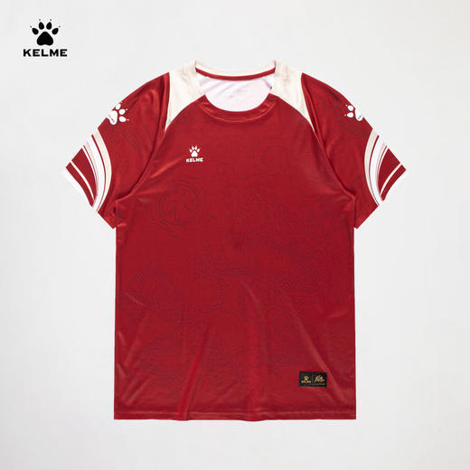 卡尔美新款燃龙铠甲圆领T恤 商品图6