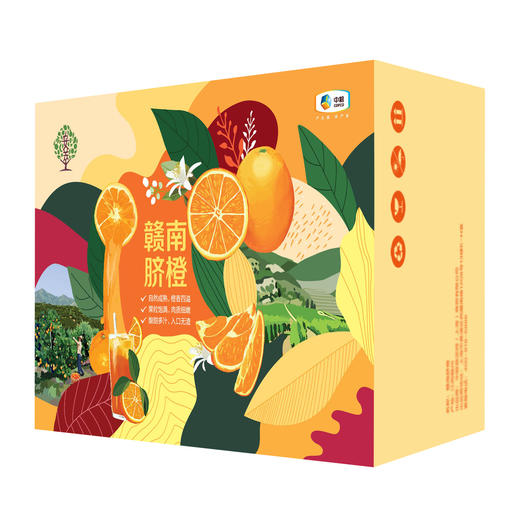 中粮安萃赣南脐橙礼盒特级5kg装礼盒【分仓直发，72小时发货，周末节假日不发货】 商品图7