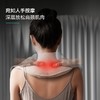 飞利浦（PHILIPS）肩部按摩器 按摩披肩 颈部背部肩颈热敷一体捶背器力度可调节颈椎按摩仪 中秋节礼物送父母 送长辈 PPM3201N按摩披肩( 灰色) 商品缩略图1
