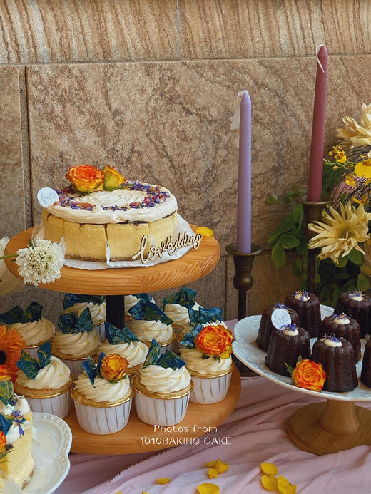 「向日葵主题」惠州白鹭湖  户外婚礼甜品台案例 商品图6