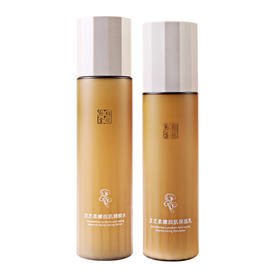 胡庆余堂灵芝柔嫩润肌水乳组合补水保湿紧致抗皱淡纹水乳套装