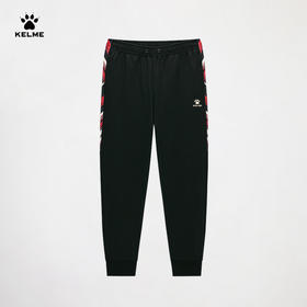 卡尔美春季新款有球必应系列针织长裤