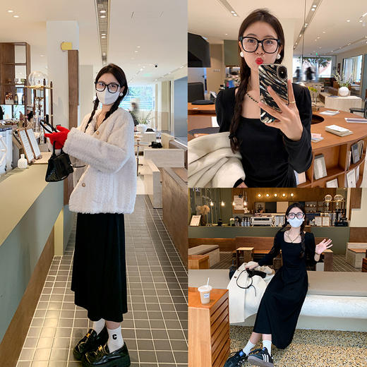 【179元任选2件】现货！方领连衣裙 商品图6