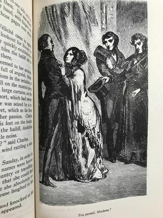 福楼拜《包法利夫人》 8幅插图 苍鹭出版社（HeronBooks）复古仿皮精装本 商品图8