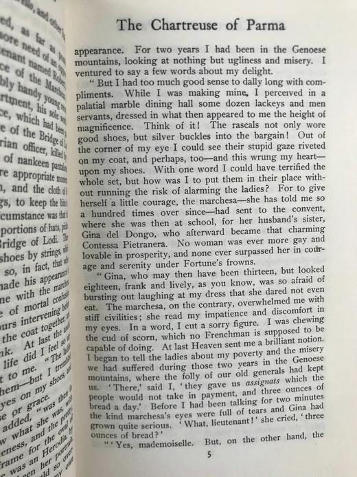 司汤达《帕尔马修道院》 5幅插图 苍鹭出版社（HeronBooks）复古仿皮精装本 商品图8