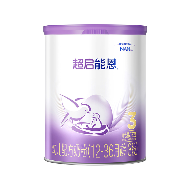 【新国标】雀巢超启能恩奶粉3段760g（12-36月龄）