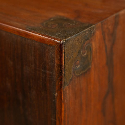 清 黄花梨提梁拉门式文房箱 商品图2