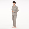 都市丽人都市锋尚好睡好眠春夏睡衣男单面无尘棉家居服薄款长袖长裤男士套装新年本命年红品FH40A1 商品缩略图4