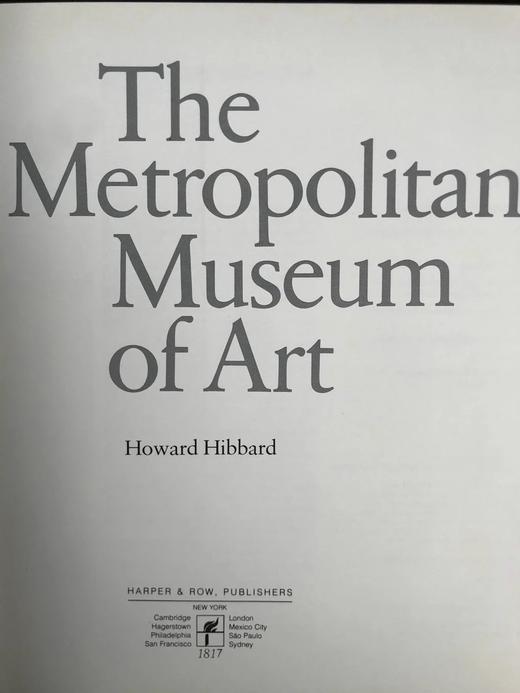 大都会博物馆艺术图集（1980） 608幅彩色442幅黑白插图 精装16开 商品图3