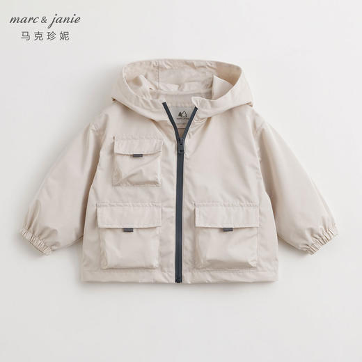 【三防】马克珍妮城市户外男童外套儿童多口袋运动外套春款240001 商品图1