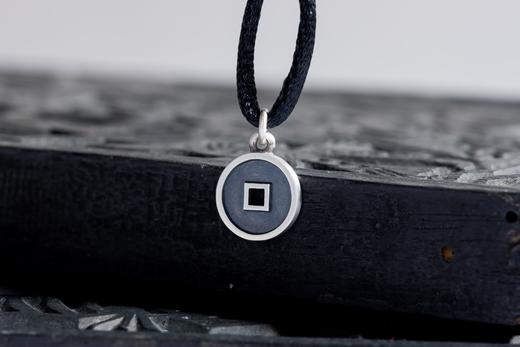 矩德泉坊 纯银手作  永乐通宝（1.2厘米挂扣版）gq230700728 商品图4