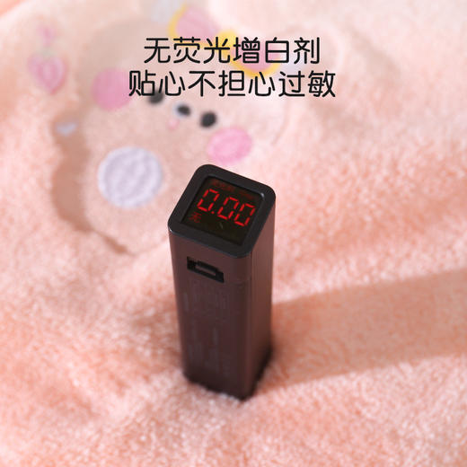 新生儿【不掉毛珊瑚绒加厚浴巾】超柔吸水 宝宝洗 速干毛巾盖毯 商品图3