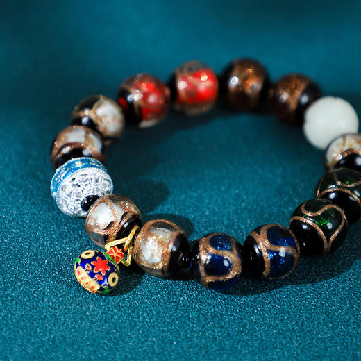 五台山监制《如意福宝》琉璃手串 商品图0