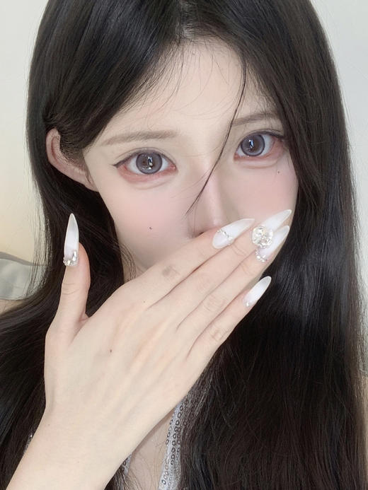 【大直径】EALLAGIRL-冰椰灰-14.5mm【年抛 0-800度 无525/575】 商品图12