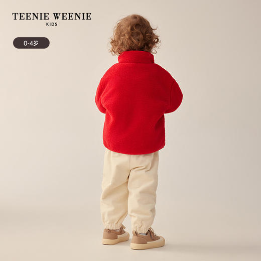 TeenieWeenie Kids小熊童装春夏男宝宝国风盘扣小高领棉服T0JP241104A 商品图3