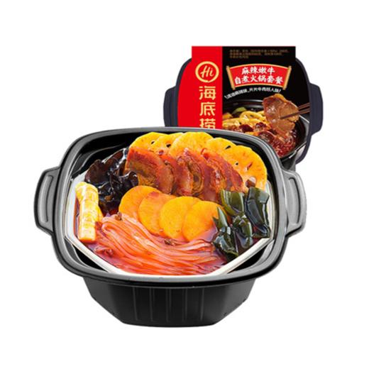 海底捞麻辣嫩牛自煮火锅套餐435g 商品图0