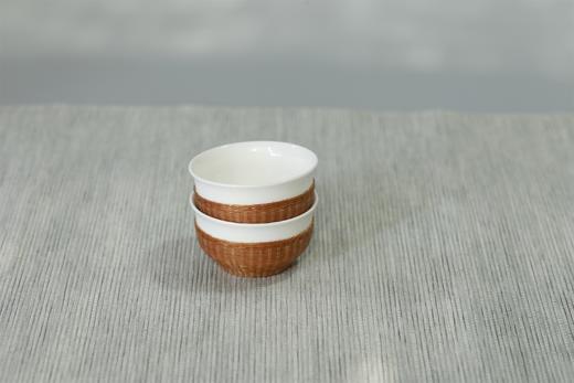 竹丝扣瓷茶具三件套（一壶二杯）-002 商品图9