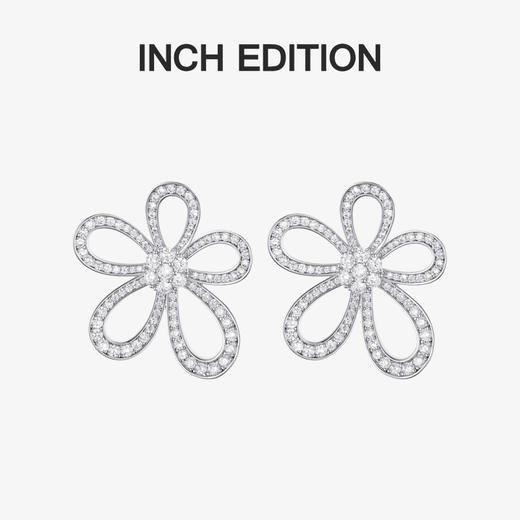 INBA0301 人间富贵花-蕾丝大花耳环｜INCH EDITION 时光不惑系列 商品图7