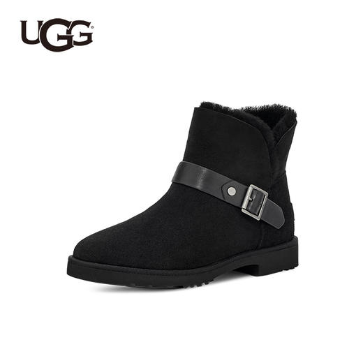 【自营】UGG 2023冬季女士休闲舒适经典平底搭扣款迷你短靴雪地靴 1132993CHE 商品图3