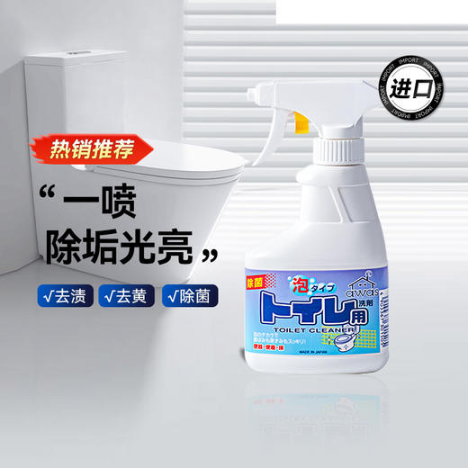 awas爱屋子卫生间用马桶清洁泡沫喷雾300ml 商品图0