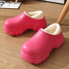 【防水防污易打理❗️厚底增高棉鞋】包跟加绒棉拖鞋女厚底增高防水家居拖鞋秋冬新款毛毛拖鞋 商品缩略图3