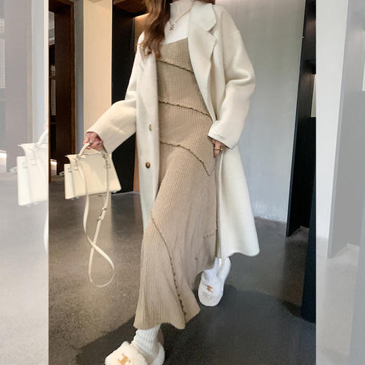 【169元任选2件】最后一波现货！【复古女郎】卡其色吊带裙 商品图2