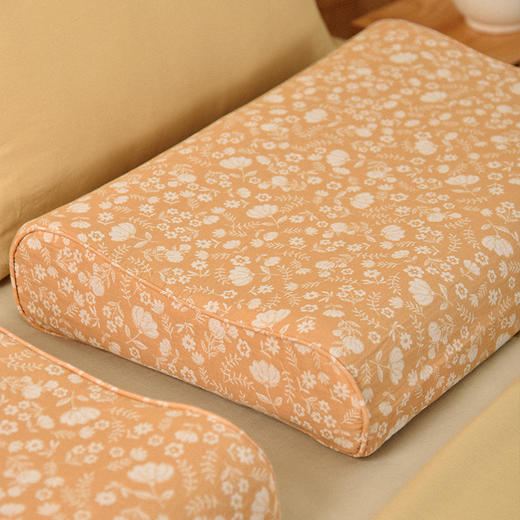 繁花似锦乳胶枕蜂窝结构真空物理发泡天然乳胶枕 商品图2