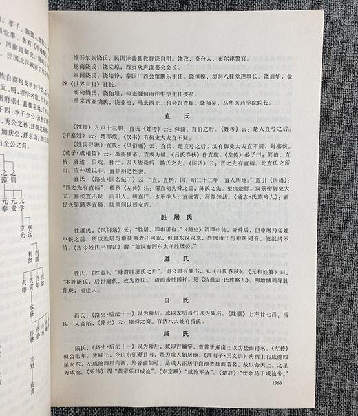 《中华姓氏源流史》，精装，16开，全4册，何光岳著，湖南教育出版社2003年一版一印，4832页，定价1680，售价468元。 商品图9