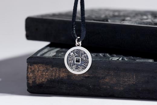 矩德泉坊 纯银手作  独占鳌头（1.7厘米挂扣版) gq230700725 商品图3