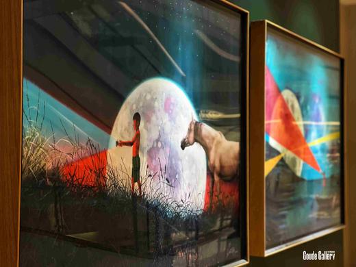 王晓勃《寻找光明-No.3》版画 商品图2