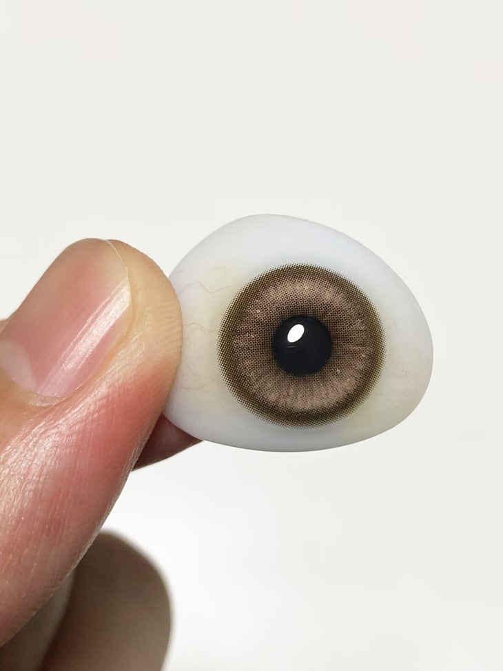 DORAGINA 焦糖松栗14.5mm 年抛隐形眼镜 1副/2片 左右度数可不同 - VVCON美瞳网