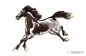  国画教程：马的五种画法，步骤详解！！总有一种适合你