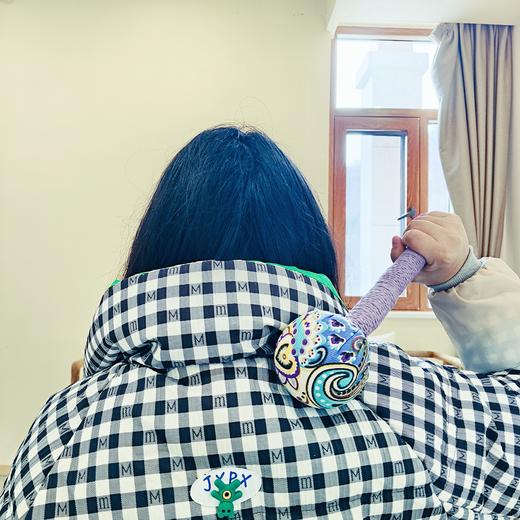 中药养生锤 艾草敲打布锤、肩颈敲打、胆经捶背 匠心手作 商品图7