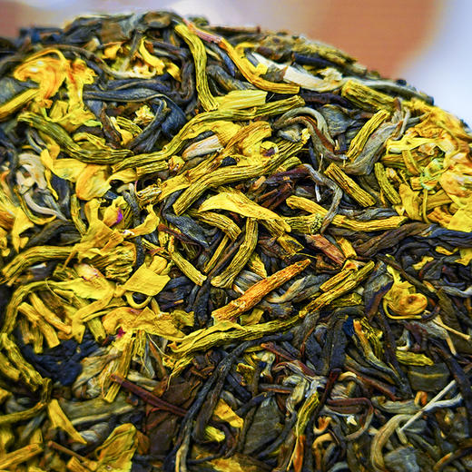 【双12年终好物】【班章石斛】古寨春自主研发产品云南普洱茶云南铁皮石斛的邂逅 357g/饼 5饼/提 20饼/件 商品图7