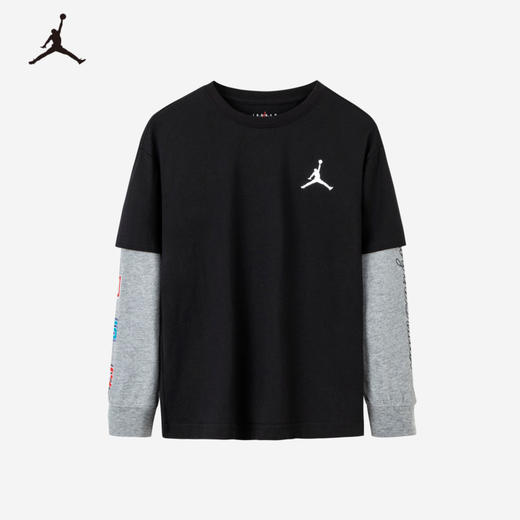 JORDAN 春 大童小童 长袖T恤 JDB-LS-D103 商品图2