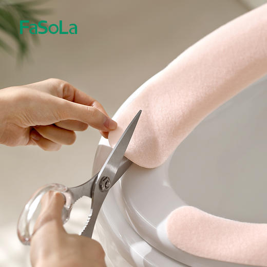 FaSoLa马桶坐垫夏天家用夏季薄款防水马桶贴圈坐便垫马桶套一次性粘贴垫 商品图11