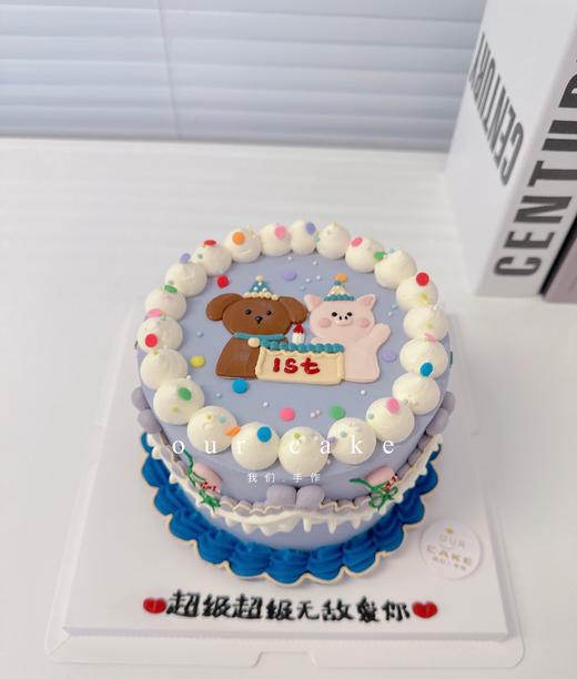 多款式~小猪小兔子/小狗小猪复古蛋糕-低糖处理无添加 商品图4