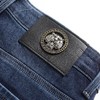 牛仔裤男士秋冬季新款加厚虎头刺绣潮流简约百搭弹力直筒休闲长裤 商品缩略图3
